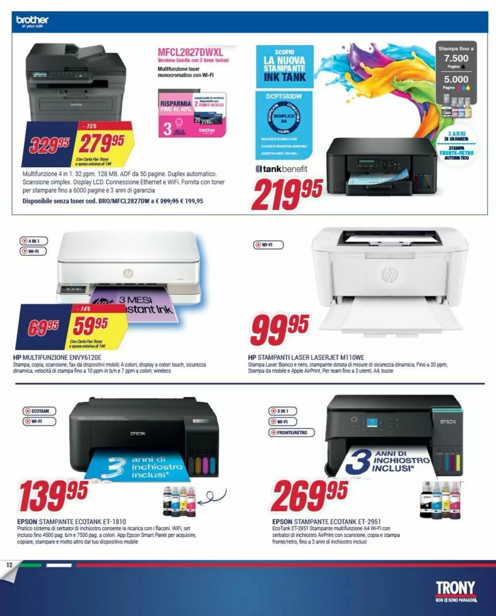 Volantino promozionale Trony  valide dal 27/12/2025 - Pagina 12.