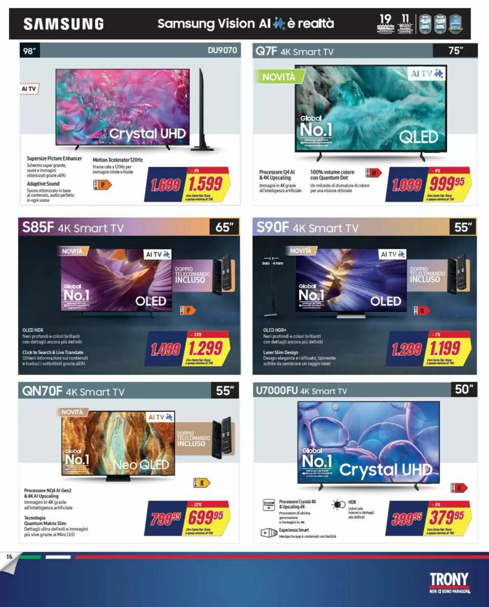 Volantino promozionale Trony  valide dal 27/12/2025 - Pagina 16.