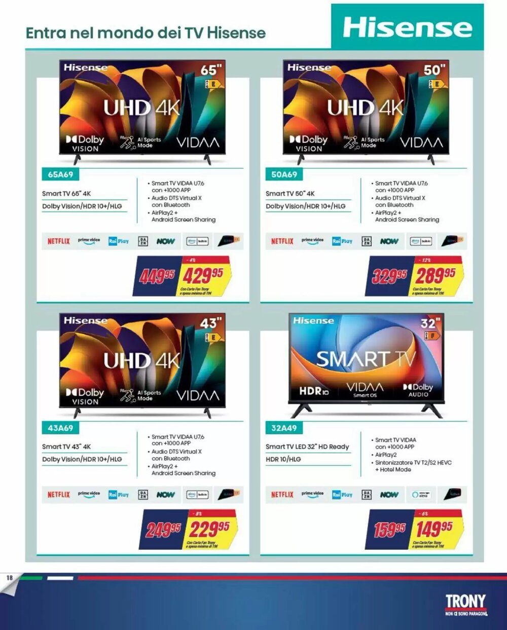 Volantino promozionale Trony  valide dal 27/12/2025 - Pagina 18.
