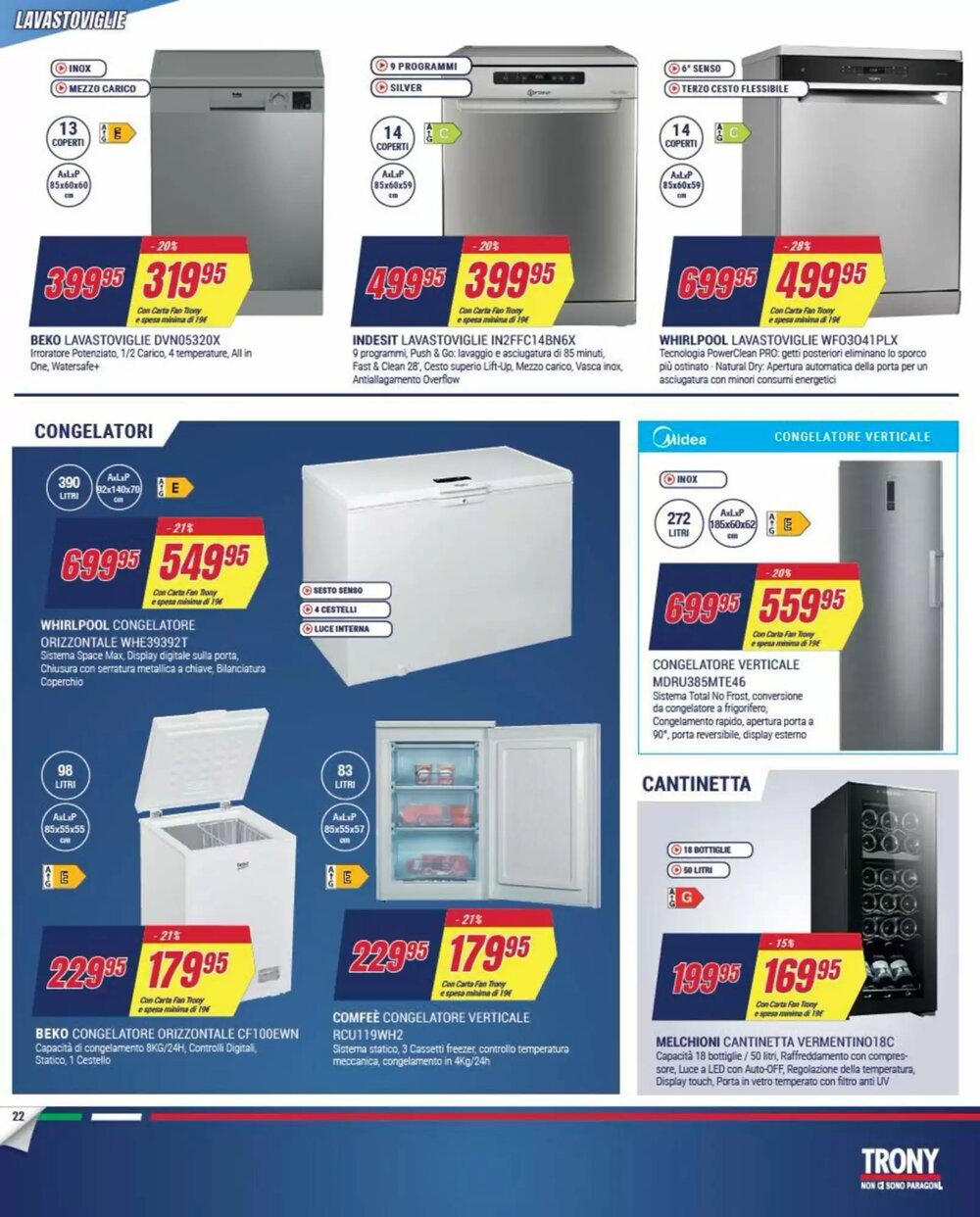 Volantino promozionale Trony  valide dal 27/12/2025 - Pagina 22.