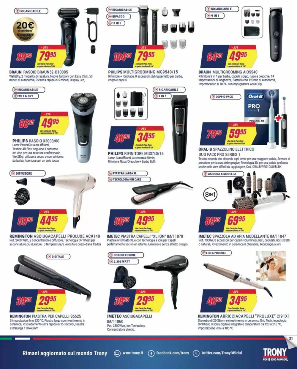 Volantino promozionale Trony  valide dal 27/12/2025 - Pagina 31.