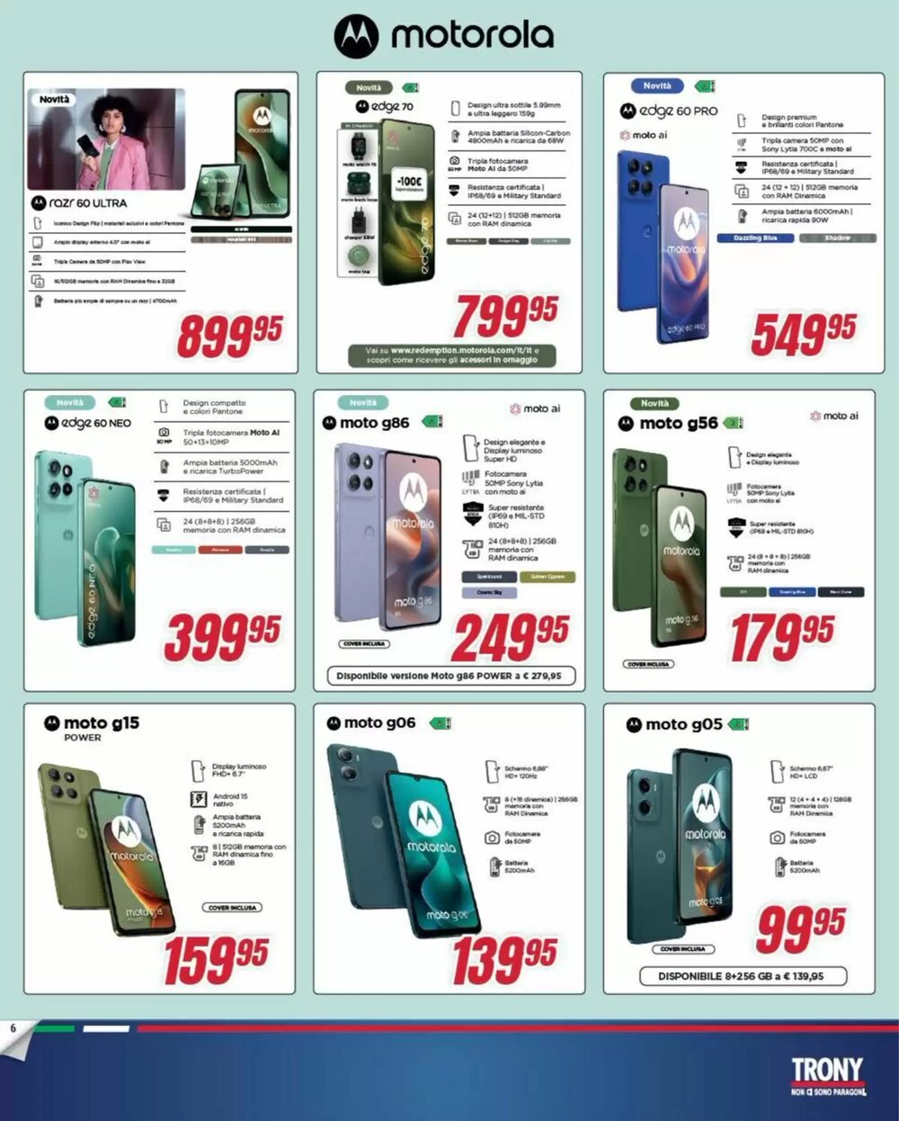 Volantino promozionale Trony  valide dal 27/12/2025 - Pagina 6.