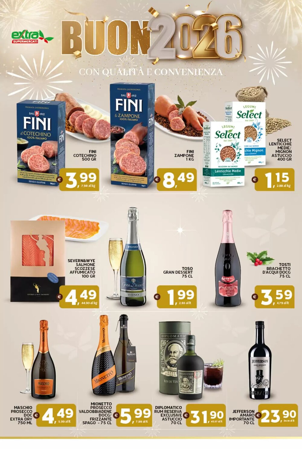 Volantino promozionale Extra Supermercati  valide dal 27/12/2025 - Pagina 2.