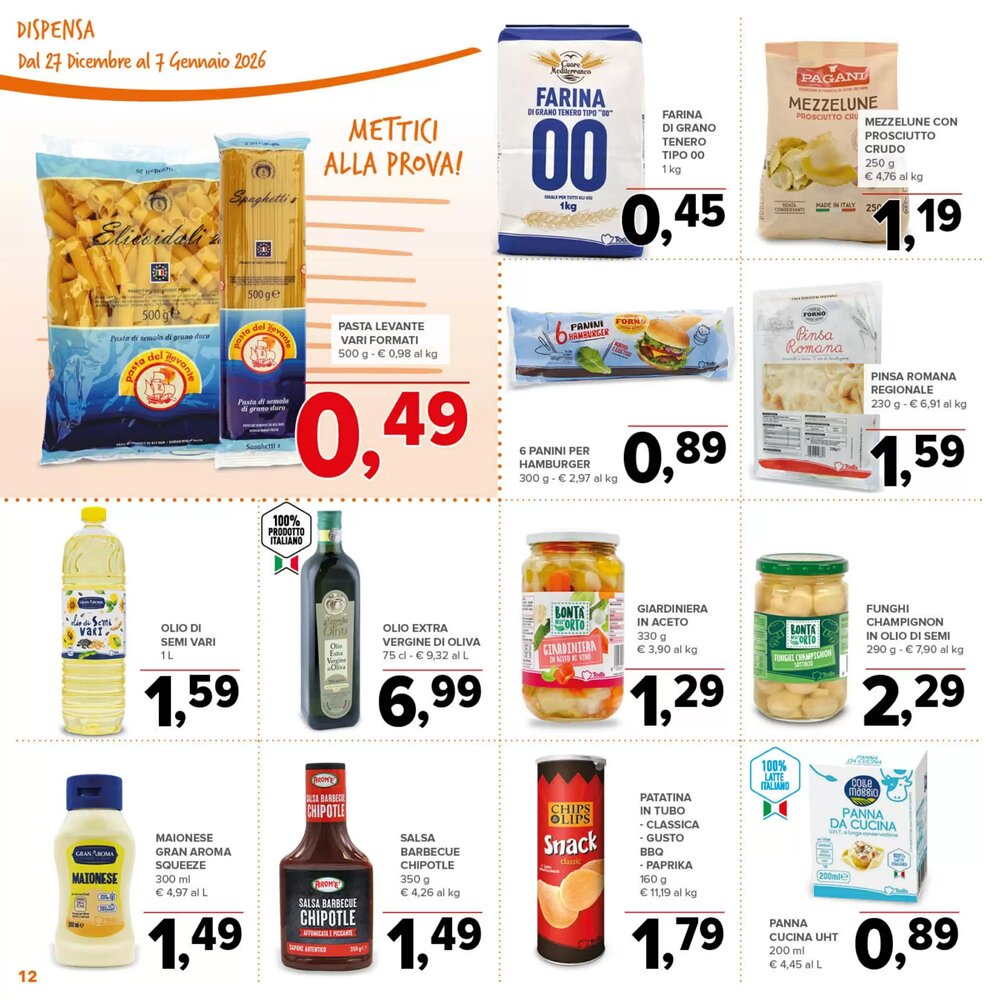 Volantino promozionale Todis  valide dal 27/12/2025 - Pagina 12.