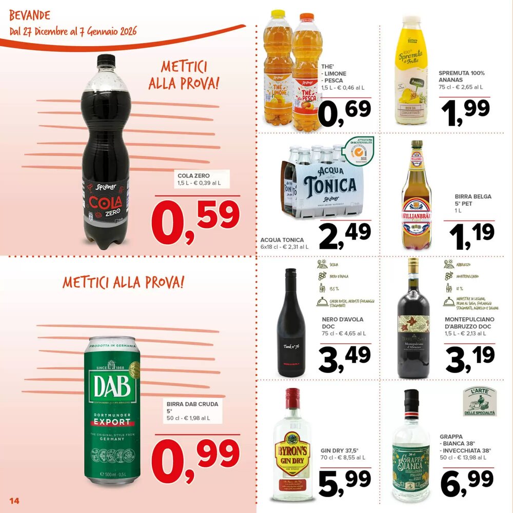 Volantino promozionale Todis  valide dal 27/12/2025 - Pagina 14.