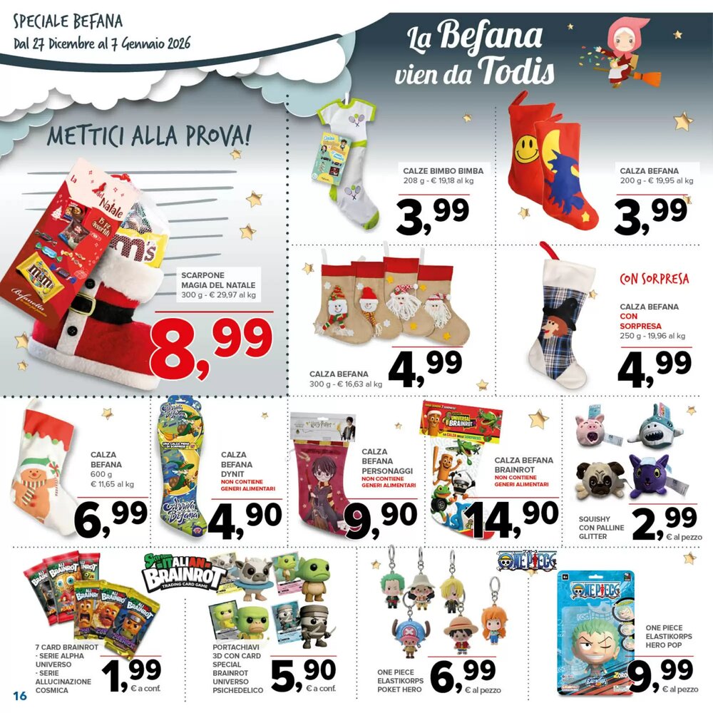 Volantino promozionale Todis  valide dal 27/12/2025 - Pagina 16.