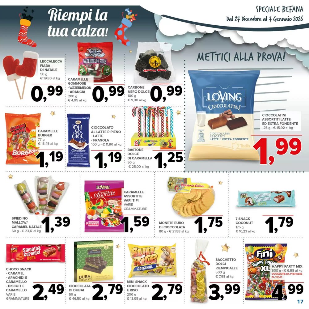Volantino promozionale Todis  valide dal 27/12/2025 - Pagina 17.