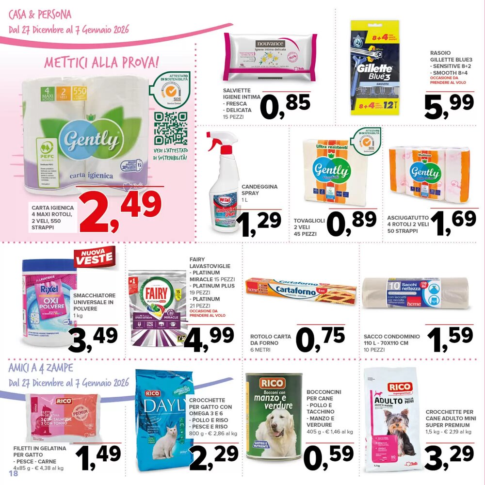 Volantino promozionale Todis  valide dal 27/12/2025 - Pagina 18.