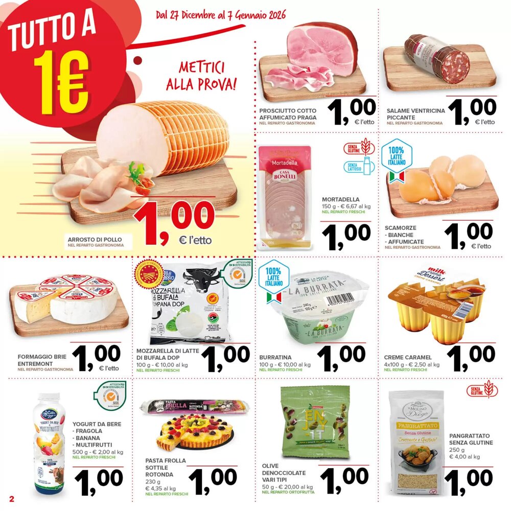 Volantino promozionale Todis  valide dal 27/12/2025 - Pagina 2.