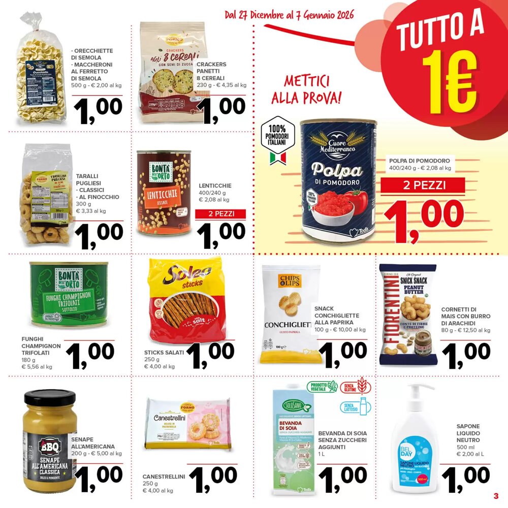 Volantino promozionale Todis  valide dal 27/12/2025 - Pagina 3.