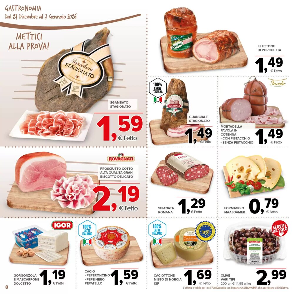 Volantino promozionale Todis  valide dal 27/12/2025 - Pagina 8.