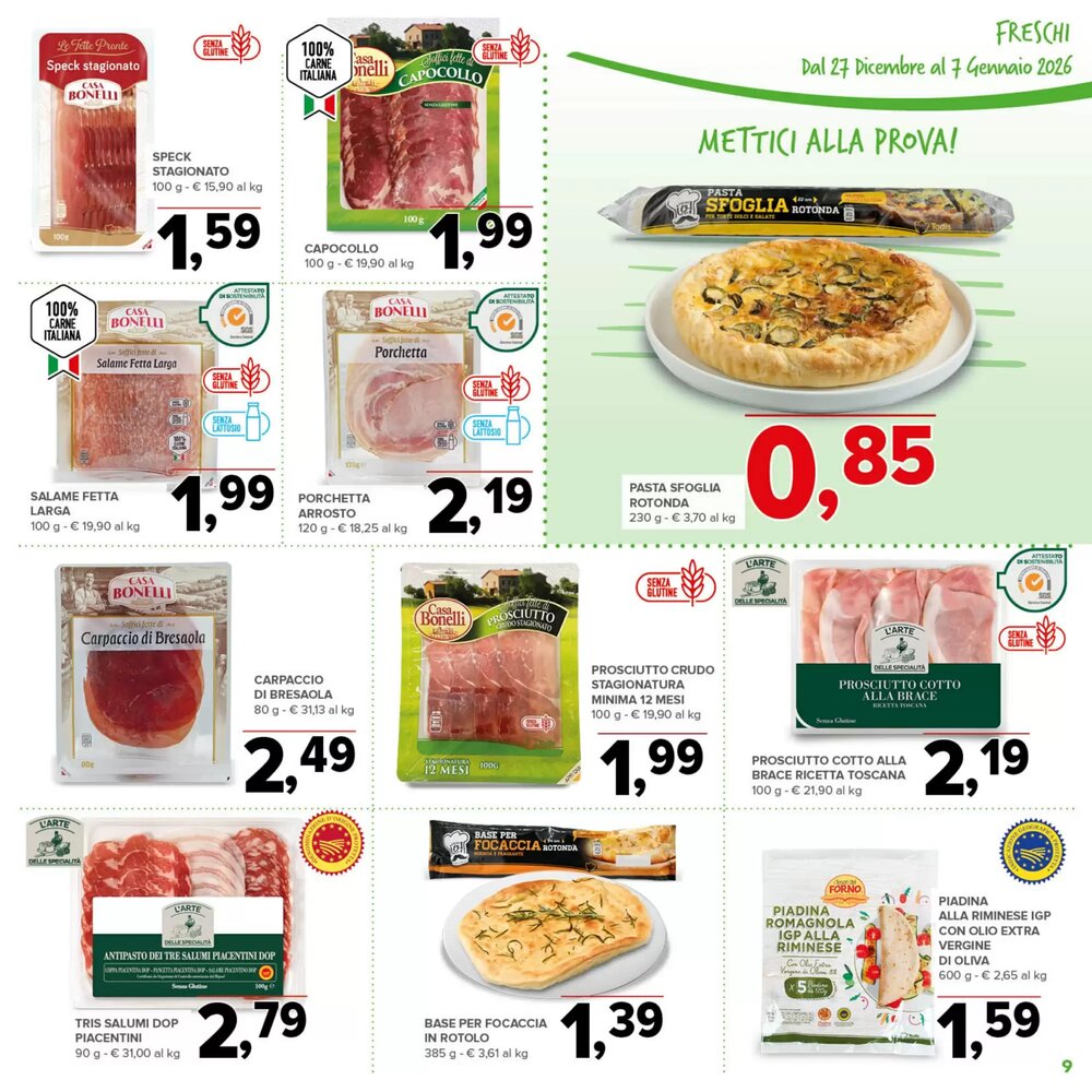 Volantino promozionale Todis  valide dal 27/12/2025 - Pagina 9.