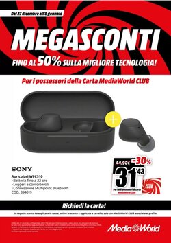Volantino promozionale MediaWorld  valide dal 27/12/2025 - Pagina 10.