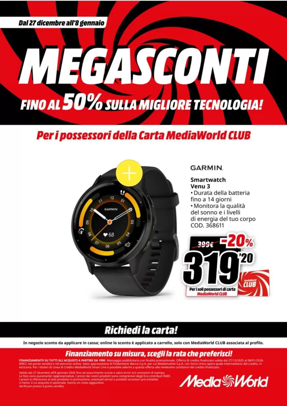 Volantino promozionale MediaWorld  valide dal 27/12/2025 - Pagina 11.
