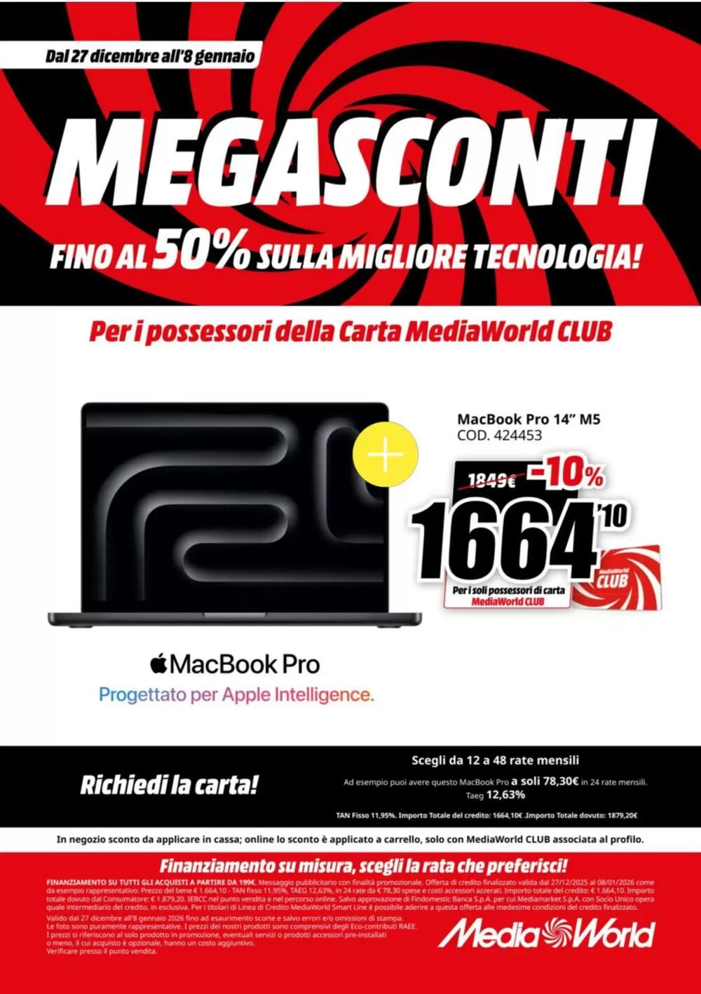 Volantino promozionale MediaWorld  valide dal 27/12/2025 - Pagina 15.