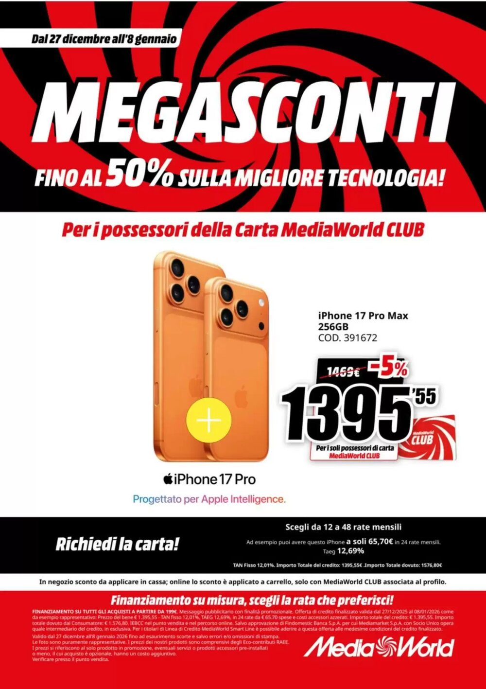 Volantino promozionale MediaWorld  valide dal 27/12/2025 - Pagina 2.