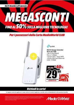 Volantino promozionale MediaWorld  valide dal 27/12/2025 - Pagina 22.