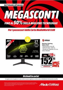 Volantino promozionale MediaWorld  valide dal 27/12/2025 - Pagina 23.