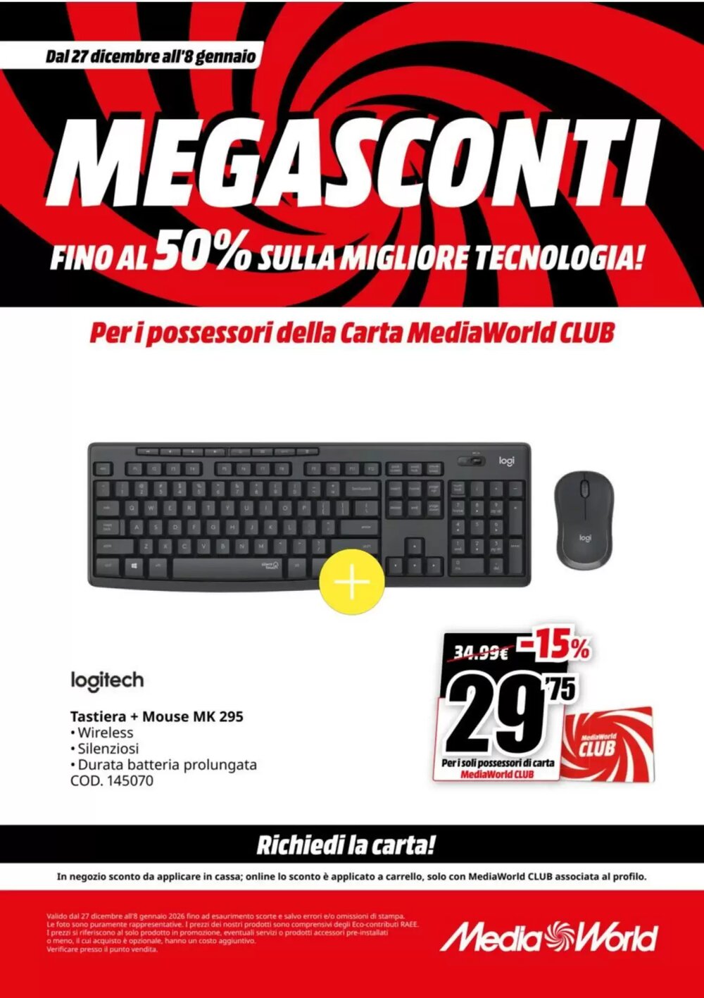 Volantino promozionale MediaWorld  valide dal 27/12/2025 - Pagina 26.