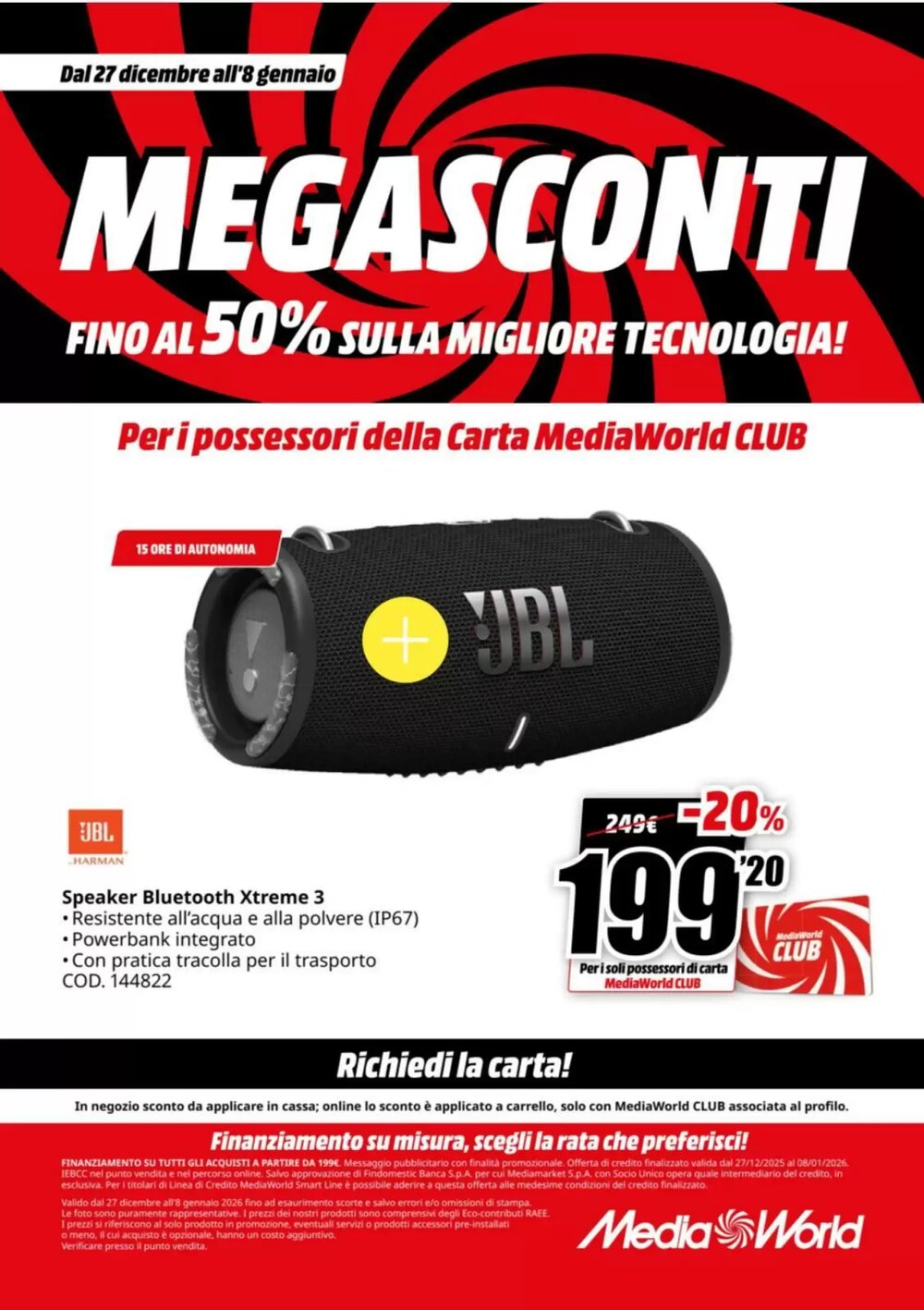 Volantino promozionale MediaWorld  valide dal 27/12/2025 - Pagina 28.