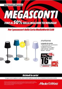 Volantino promozionale MediaWorld  valide dal 27/12/2025 - Pagina 30.