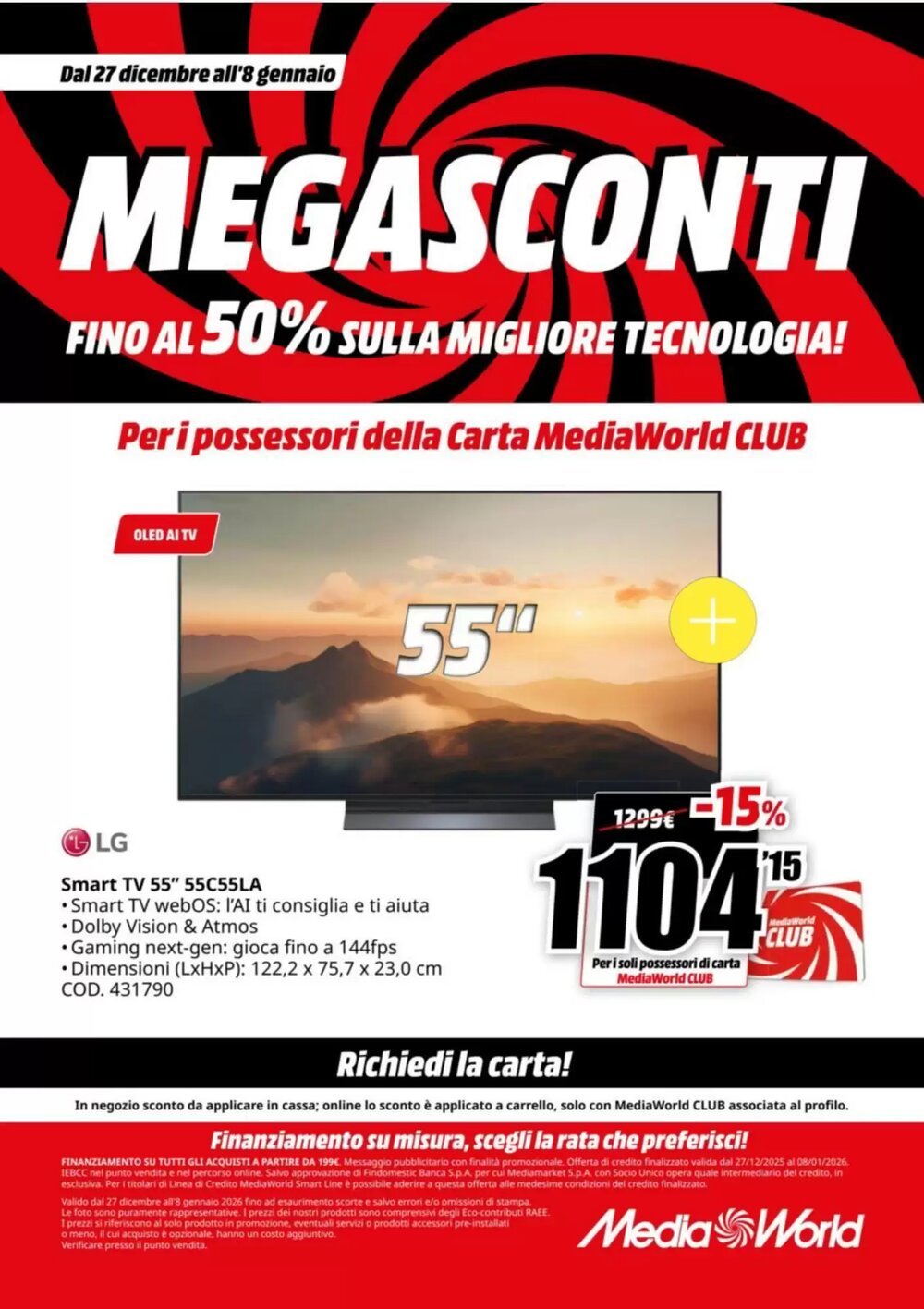 Volantino promozionale MediaWorld  valide dal 27/12/2025 - Pagina 36.