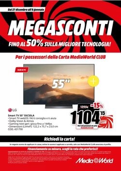 Volantino promozionale MediaWorld  valide dal 27/12/2025 - Pagina 36.