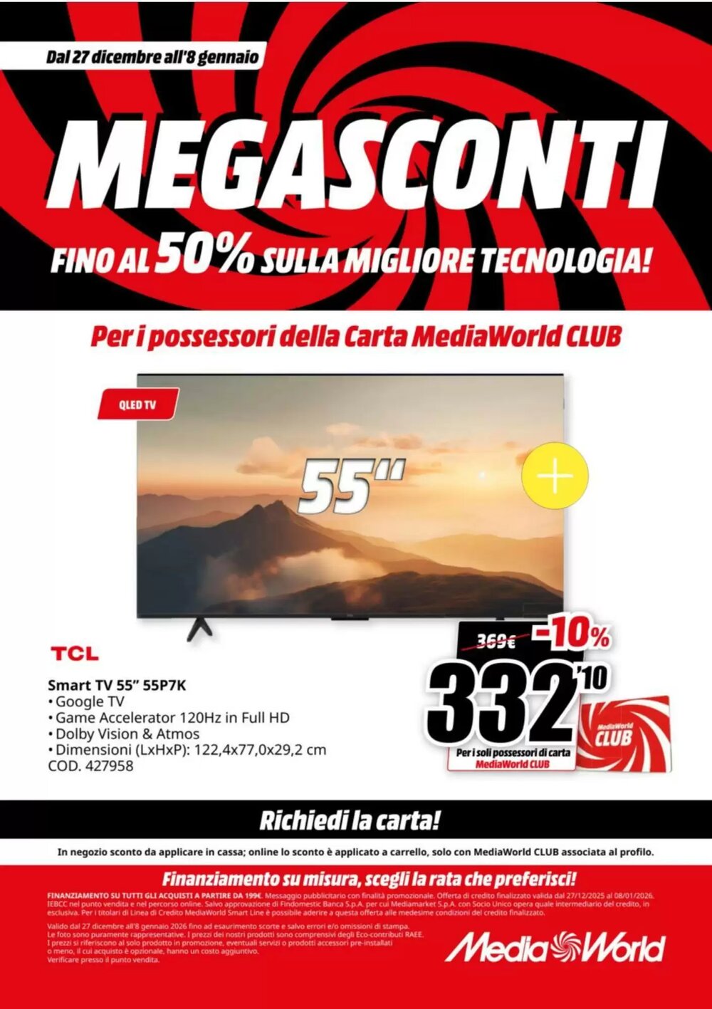 Volantino promozionale MediaWorld  valide dal 27/12/2025 - Pagina 37.
