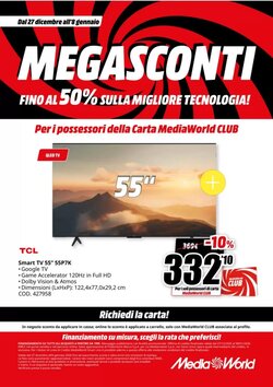 Volantino promozionale MediaWorld  valide dal 27/12/2025 - Pagina 37.