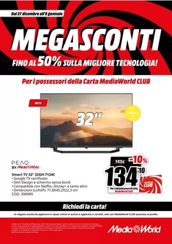 Volantino promozionale MediaWorld  valide dal 27/12/2025 - Pagina 39.