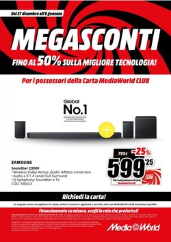 Volantino promozionale MediaWorld  valide dal 27/12/2025 - Pagina 40.
