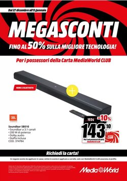 Volantino promozionale MediaWorld  valide dal 27/12/2025 - Pagina 41.
