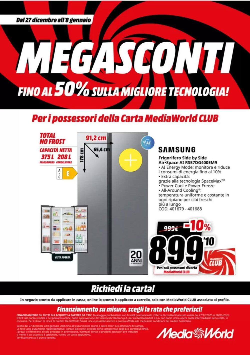Volantino promozionale MediaWorld  valide dal 27/12/2025 - Pagina 42.