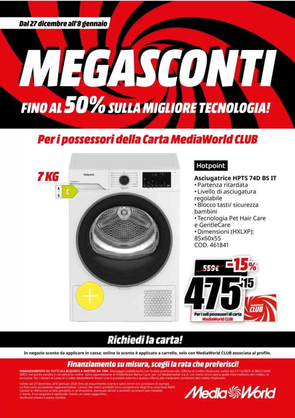 Volantino promozionale MediaWorld  valide dal 27/12/2025 - Pagina 49.