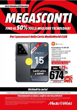 Volantino promozionale MediaWorld  valide dal 27/12/2025 - Pagina 4.