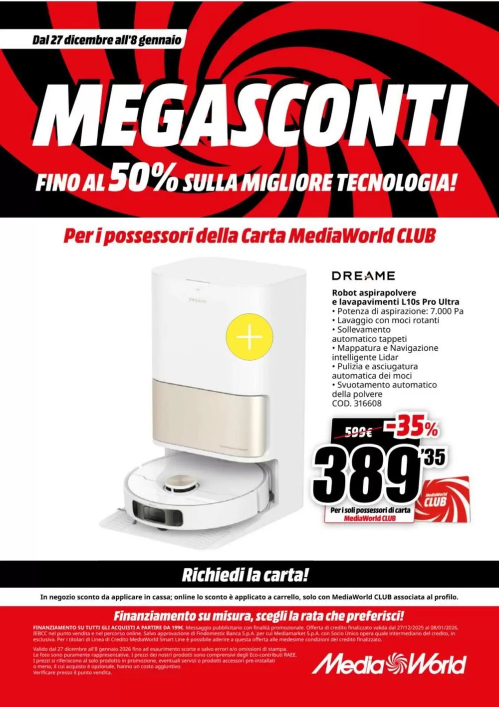 Volantino promozionale MediaWorld  valide dal 27/12/2025 - Pagina 51.