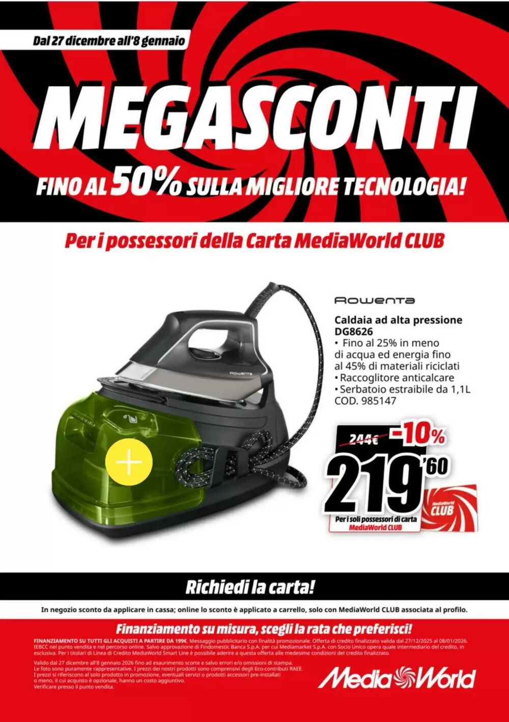 Volantino promozionale MediaWorld  valide dal 27/12/2025 - Pagina 53.