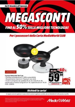 Volantino promozionale MediaWorld  valide dal 27/12/2025 - Pagina 57.