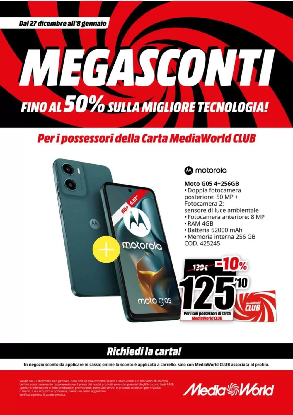 Volantino promozionale MediaWorld  valide dal 27/12/2025 - Pagina 8.