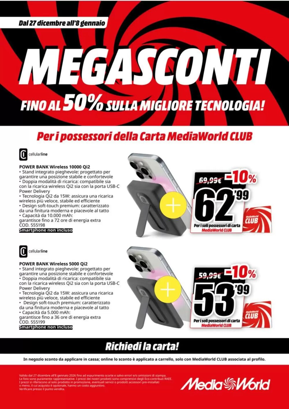 Volantino promozionale MediaWorld  valide dal 27/12/2025 - Pagina 9.