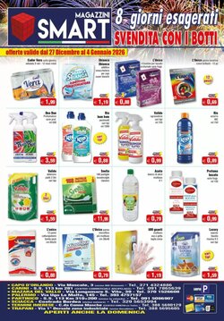 Volantino promozionale Magazzini Smart  valide dal 27/12/2025