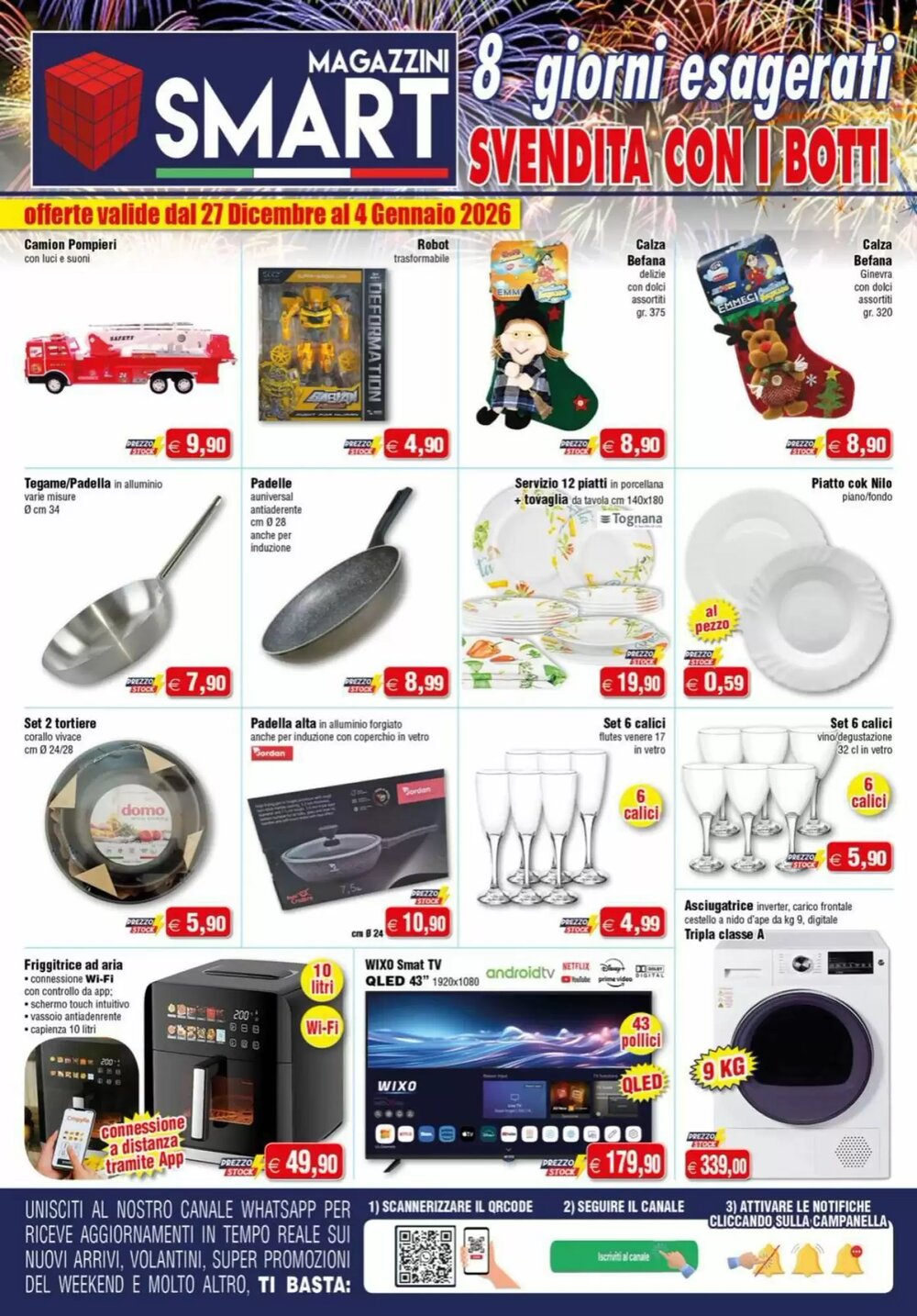 Volantino promozionale Magazzini Smart  valide dal 27/12/2025 - Pagina 3.