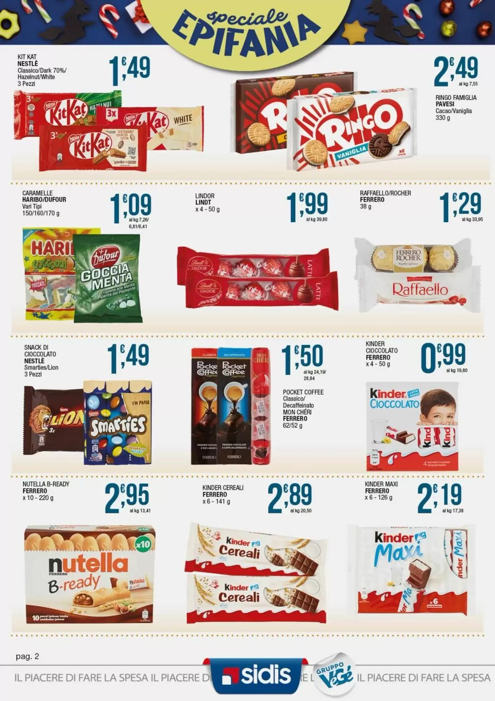 Volantino promozionale Sidis  valide dal 27/12/2025 - Pagina 2.