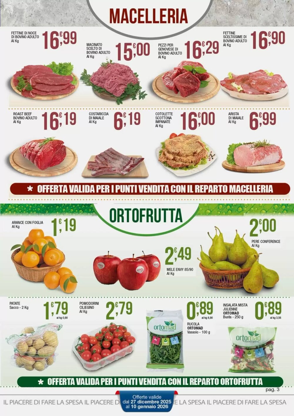 Volantino promozionale Sidis  valide dal 27/12/2025 - Pagina 3.