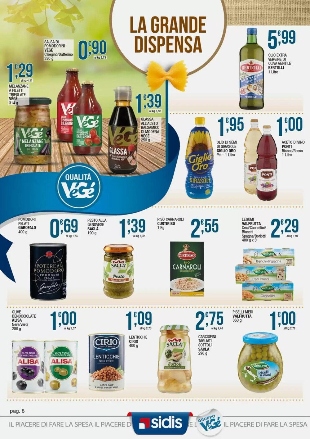 Volantino promozionale Sidis  valide dal 27/12/2025 - Pagina 8.