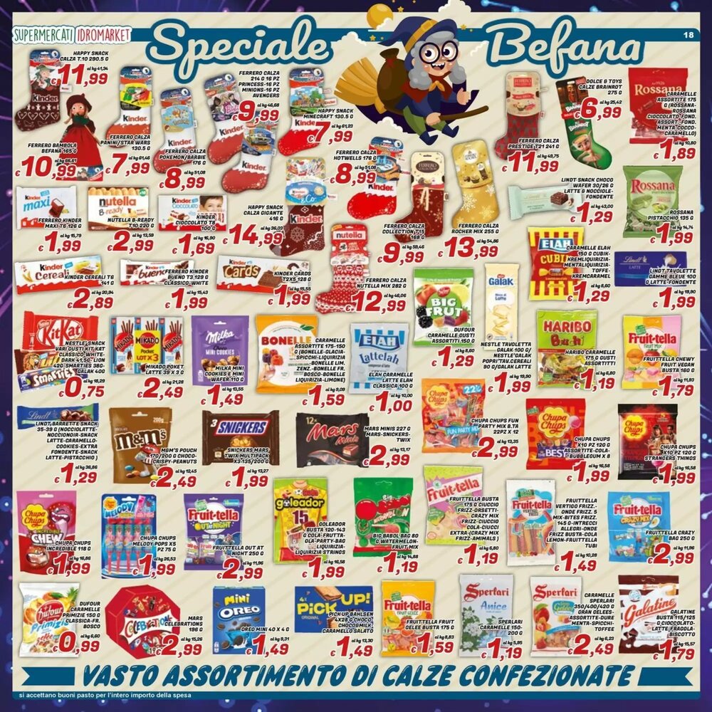 Volantino promozionale Idromarket  valide dal 27/12/2025 - Pagina 18.