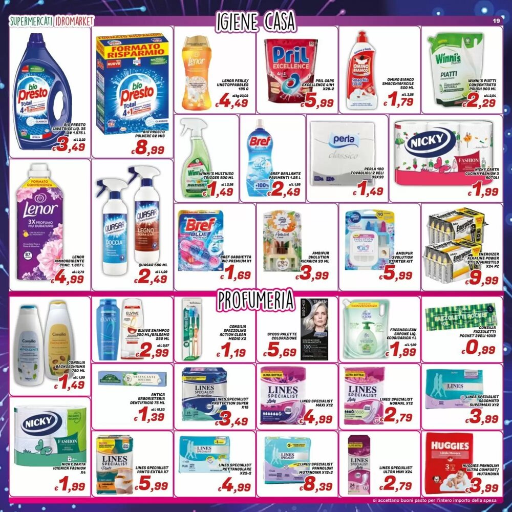 Volantino promozionale Idromarket  valide dal 27/12/2025 - Pagina 19.