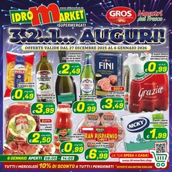 Volantino promozionale Idromarket  valide dal 27/12/2025