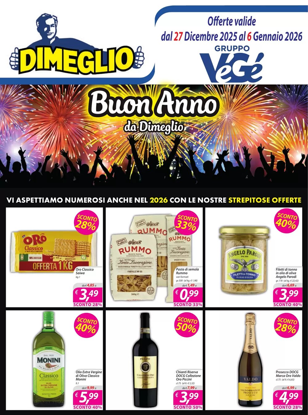 Volantino promozionale Iper Romagnolo  valide dal 27/12/2025 - Pagina 1.