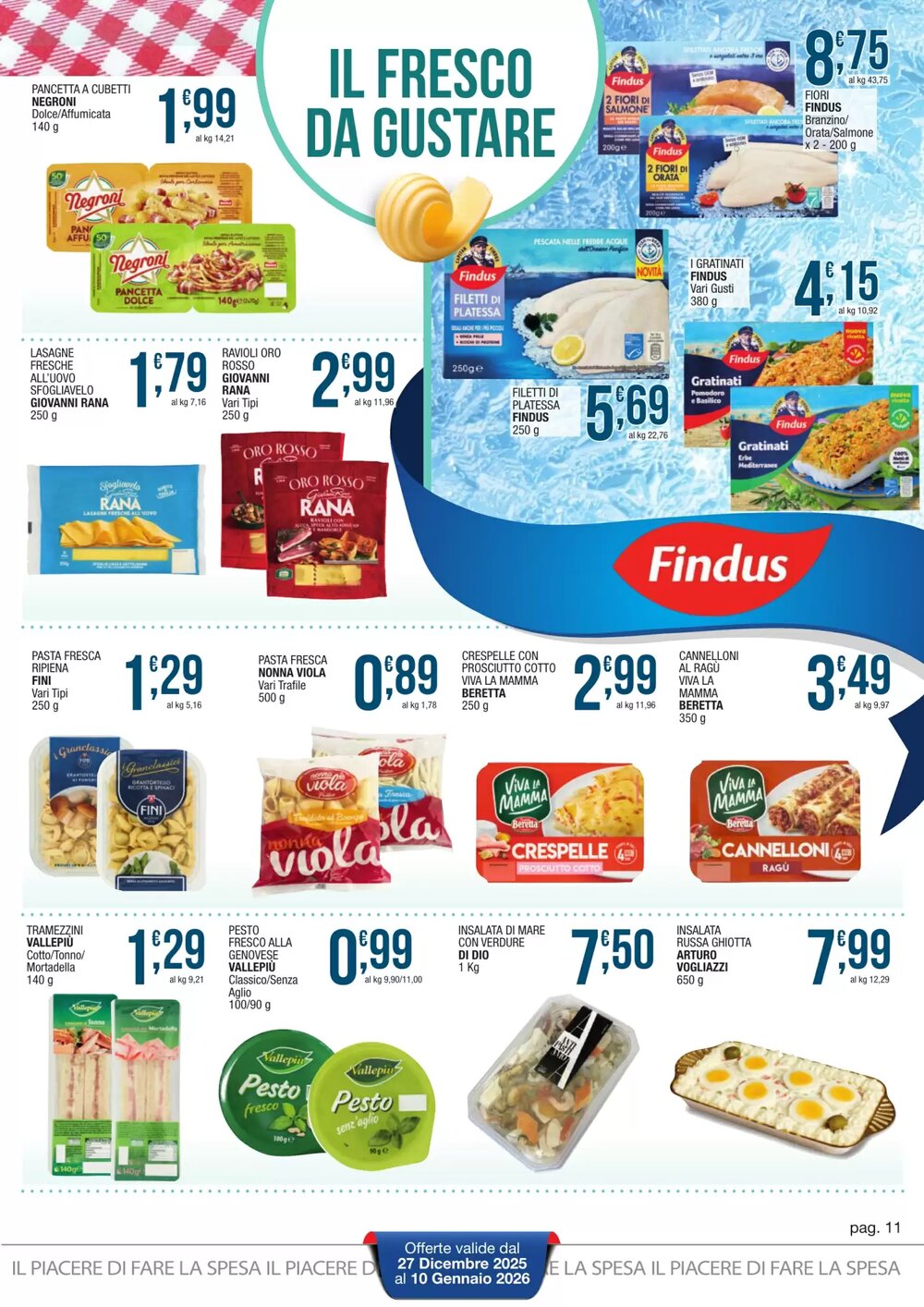 Volantino promozionale Sidis  valide dal 27/12/2025 - Pagina 11.